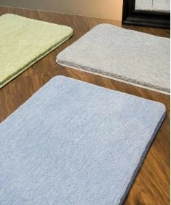 Коврик для ванной 55x65см Spirella Gobi, голубой фото 2