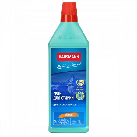 Гель для стирки цветного белья Hausmann 1л фото 1