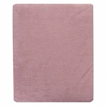 Плед 150x200см Pappel Cotton, розовый с серым фото 4