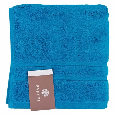 2 Полотенце махровое Pappel Cirrus/S 70x140см, цвет синий фото 3