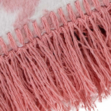 Плед 200x220см Pappel Scotch Jacquard, розовый фото 2
