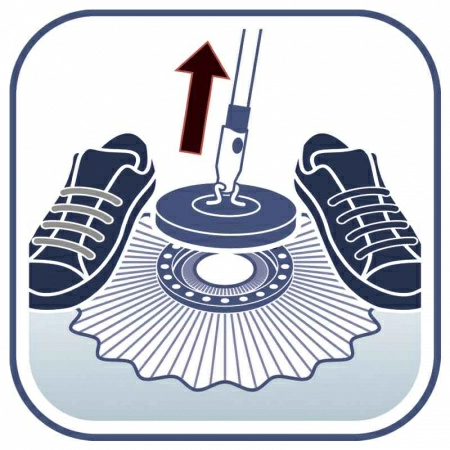 4 Насадка для швабры Leifheit Clean Twist Mop фото 2