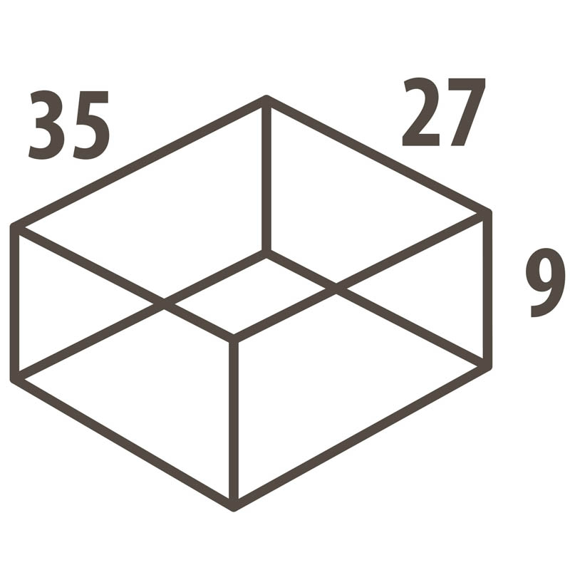 Органайзер Hausmann Herbarium 35x27x9см фото 3