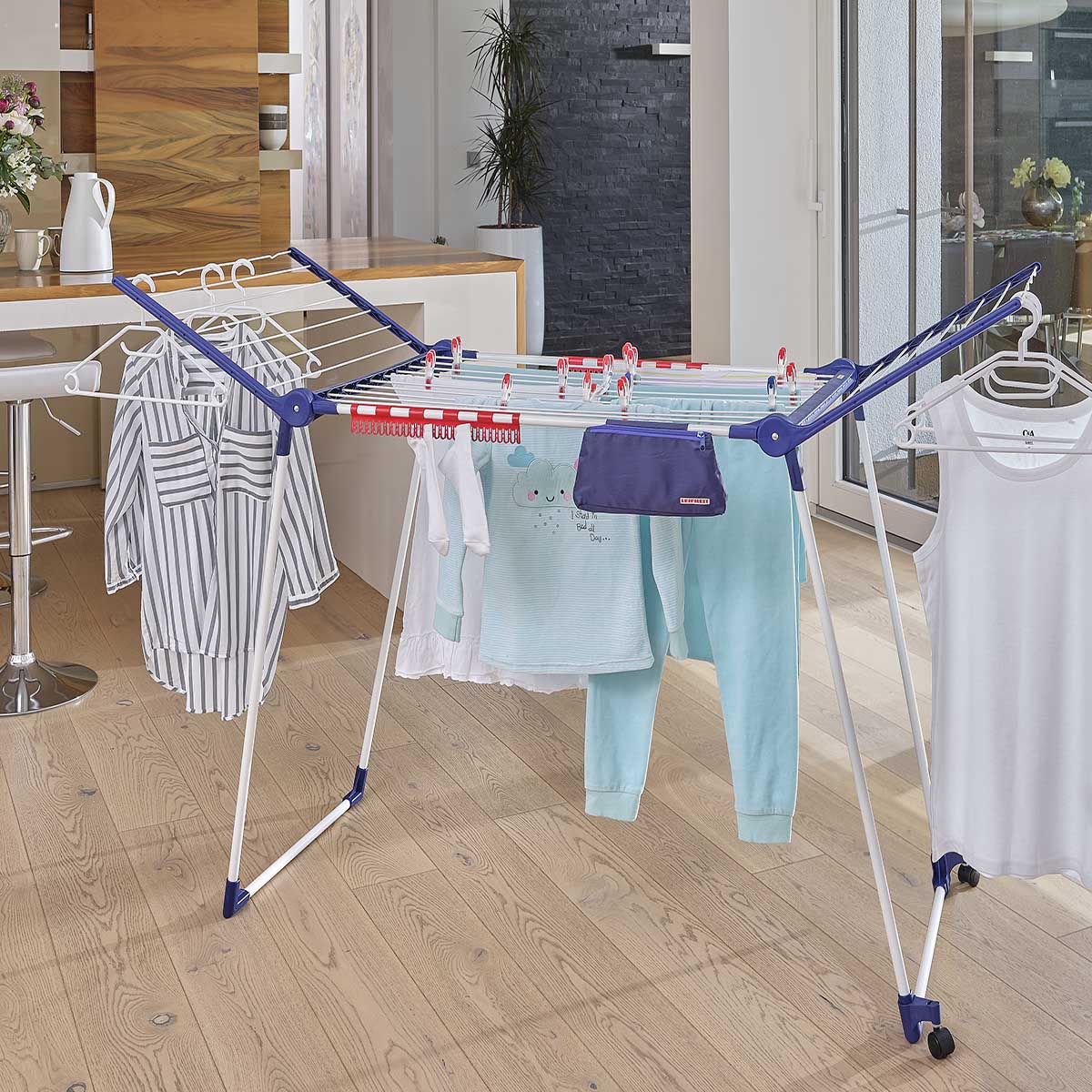 Сушилка для белья напольная Leifheit Pegasus Deluxe Mobile 20 м фото 2