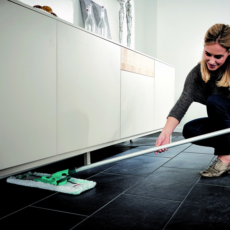 Профессиональная швабра с алюминиевой ручкой Leifheit Hausrein Micro duo, арт. 55045 фото 4