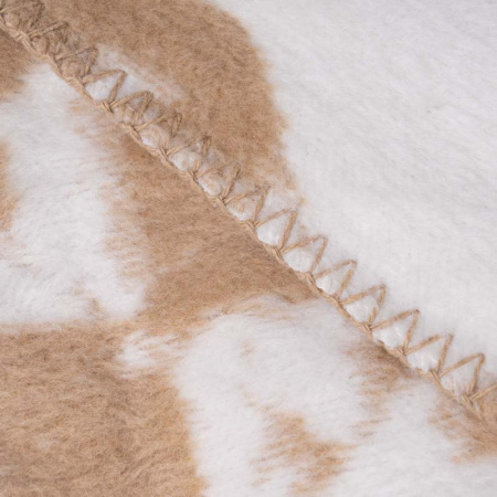 Плед 200x220см Pappel Cotton, бежевый фото 4