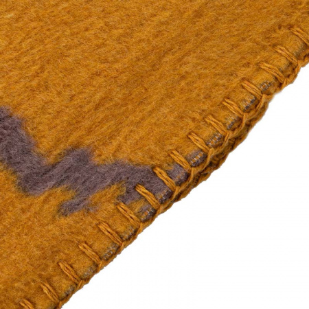 Плед 200x220см Pappel Cotton, коричневый фото 4