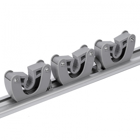 Держатель для швабр Hausmann Mop Holder 41x6x4,2см, серый фото 2