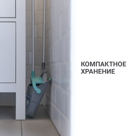 Набор совок и щётка на длинной ручке Hausmann Ergo Broomer фото 7