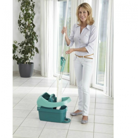 Ведро с отжимом Leifheit Wiper Cover Press Profi, 8л фото 6