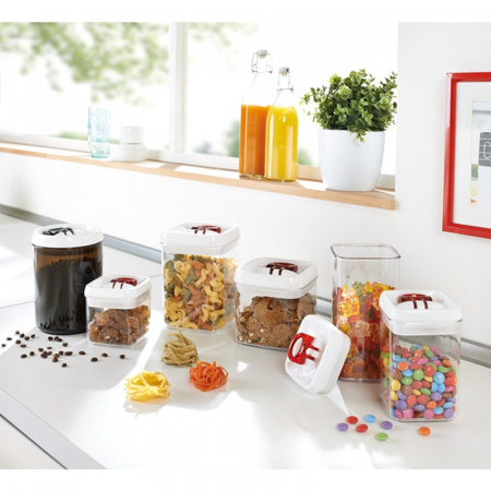 Контейнер квадратный для хранения Leifheit Fresh&Easy 1,2л фото 2